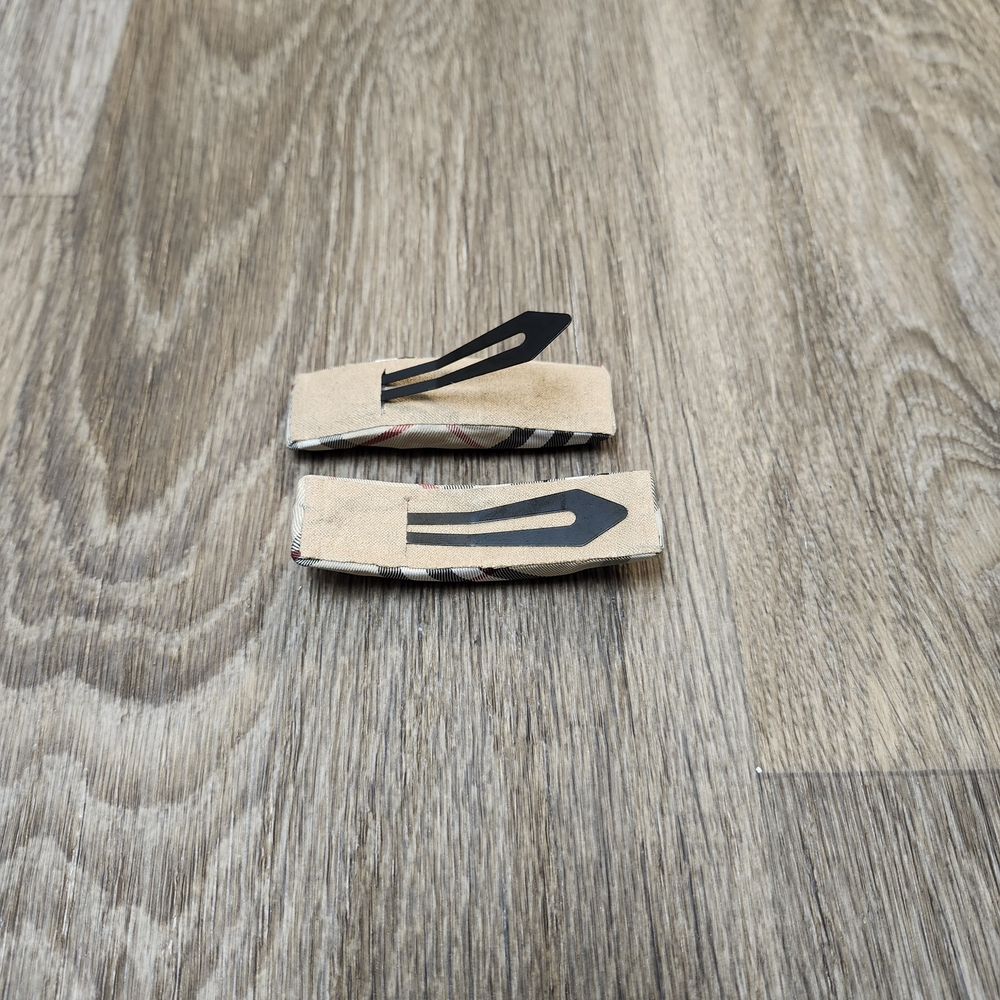 Rectangle Plaid Hair Clips for Women - Picture 5 of 5